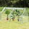 Gardenised Green Outdoor Waterproof Portable Plant Greenhouse with 2 Clear Zippered Windows, Medium QI004029.M - alternate 2